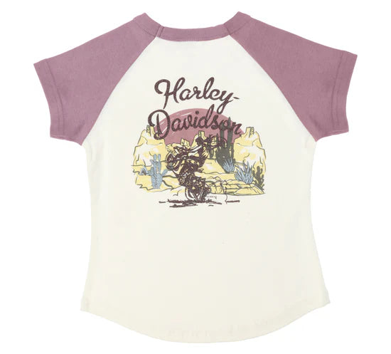 T-shirt de sport à manches courtes Harley-Davidson® pour petites et grandes filles - 1023417