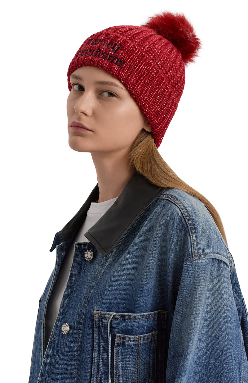 Bonnet à pompon Harley-Davidson® pour femme - 97678-25VW