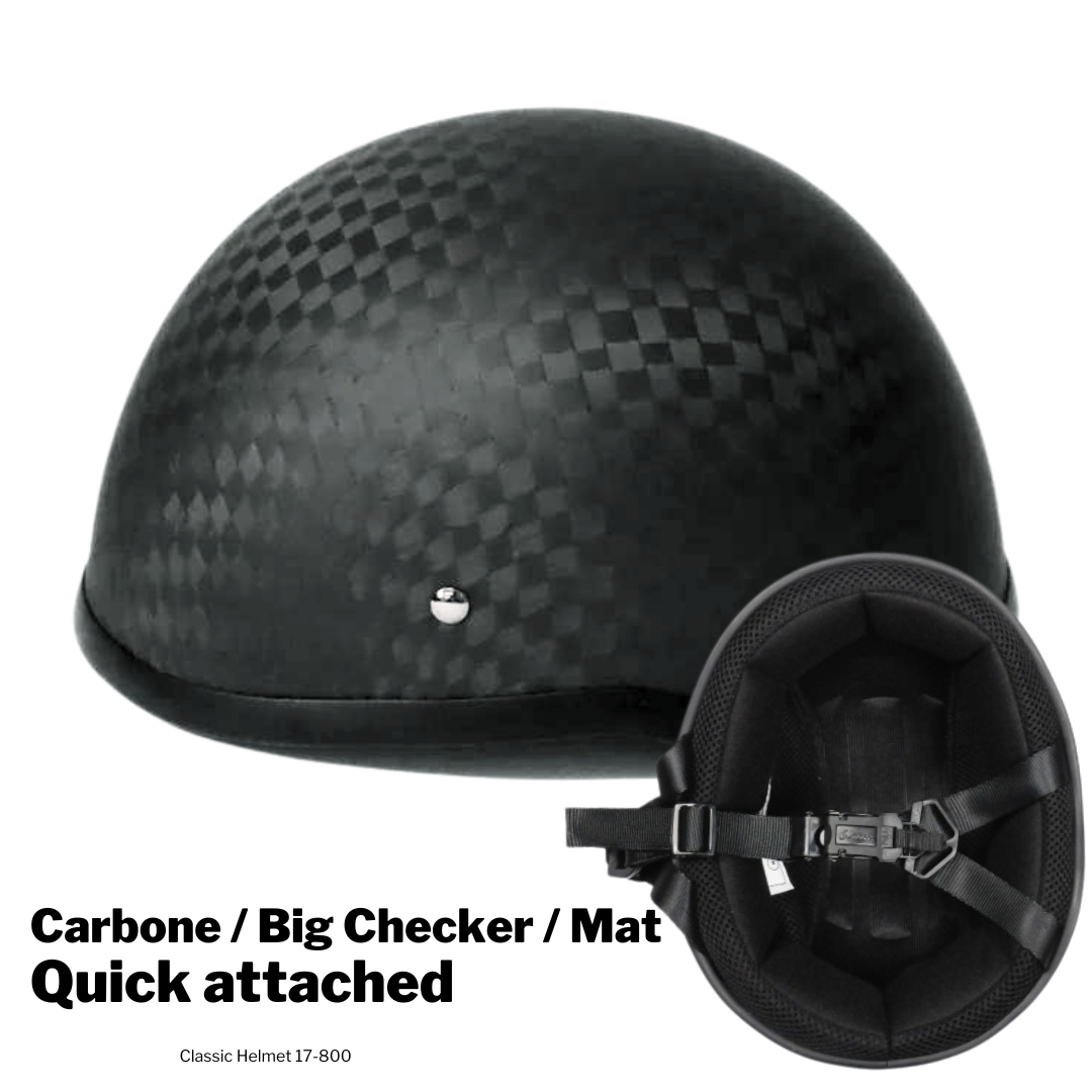 Casque Beanie carbone de Classic Helmet (17-800 et 17-810)