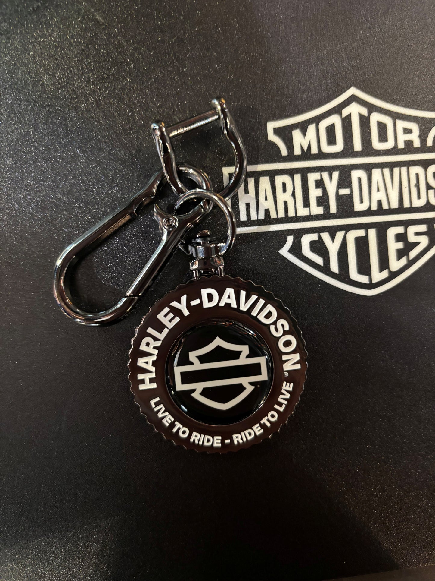 Porte Clé Harley-Davidson Live to Ride - 4386