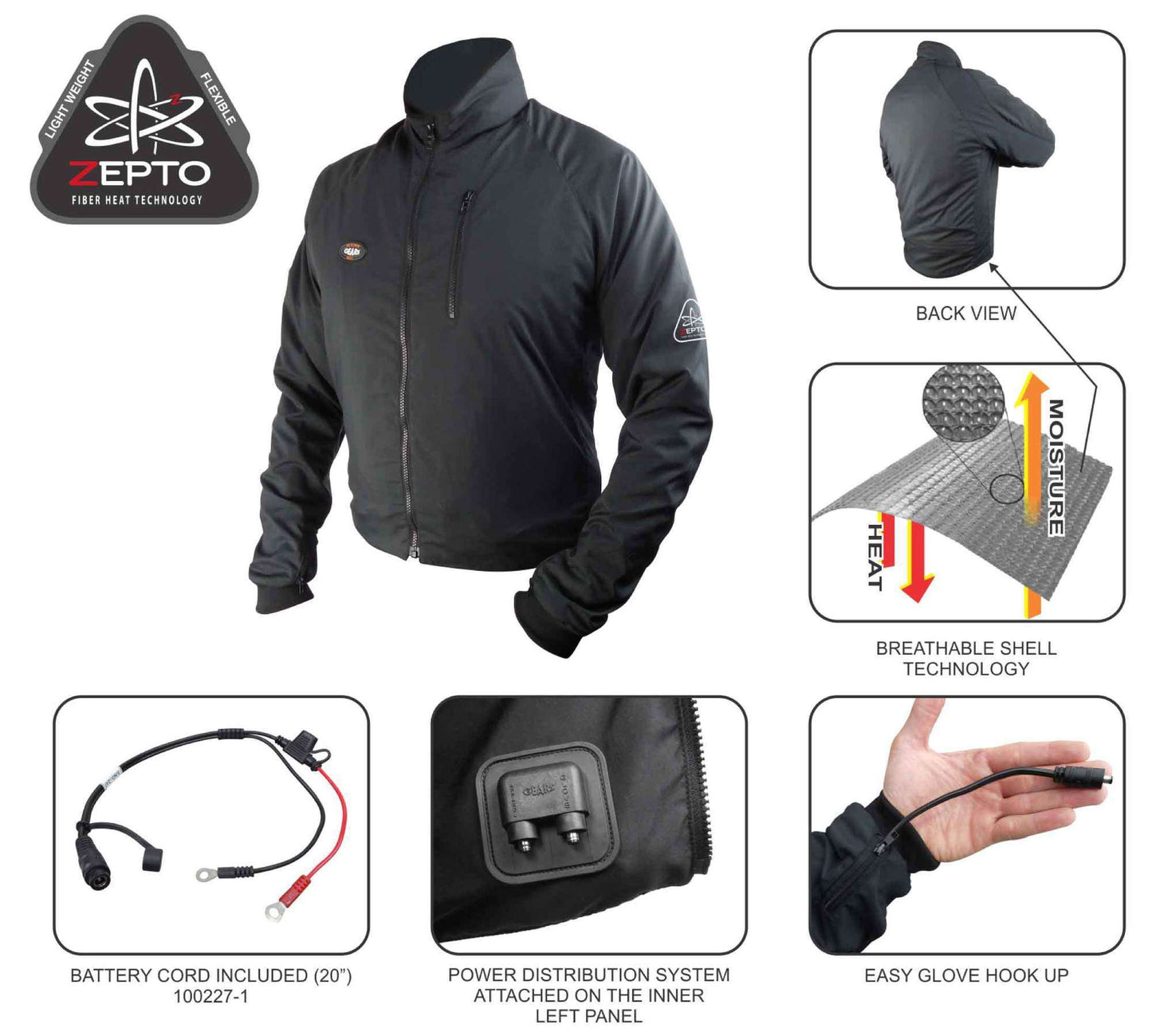 Veste chauffante pour homme (607550)