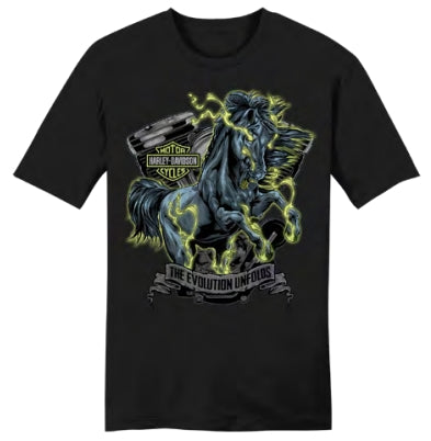 T-SHIRT HOMME HDMC HORSE POWER - 3002693