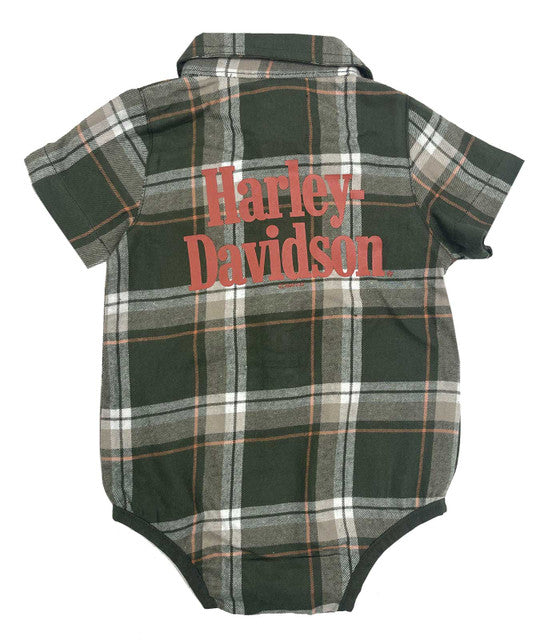 Chemise à carreaux pour B. & Shield pour bébé garçon – Vert (3053402/3063402)