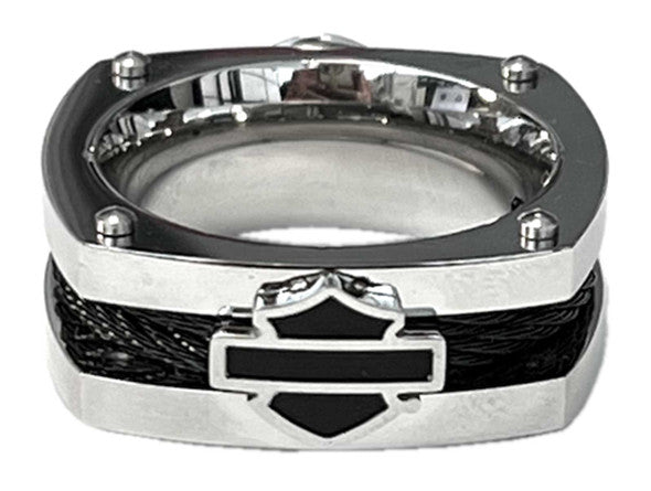 Bague HD® pour homme, motif tête de Willie G - 34R00675