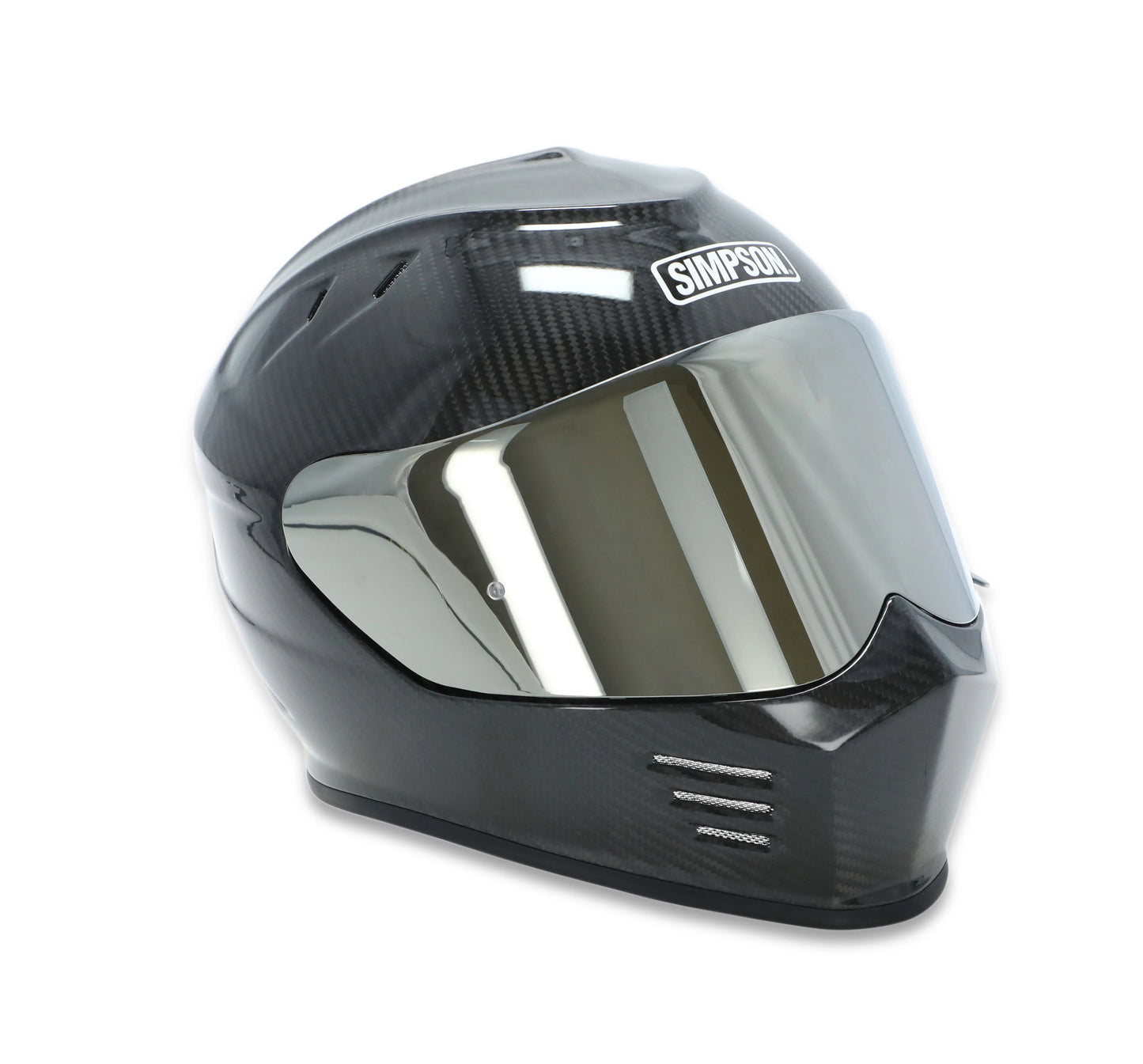 Casque de moto Simpson Ghost Bandit - Fibre de carbone - GBDC