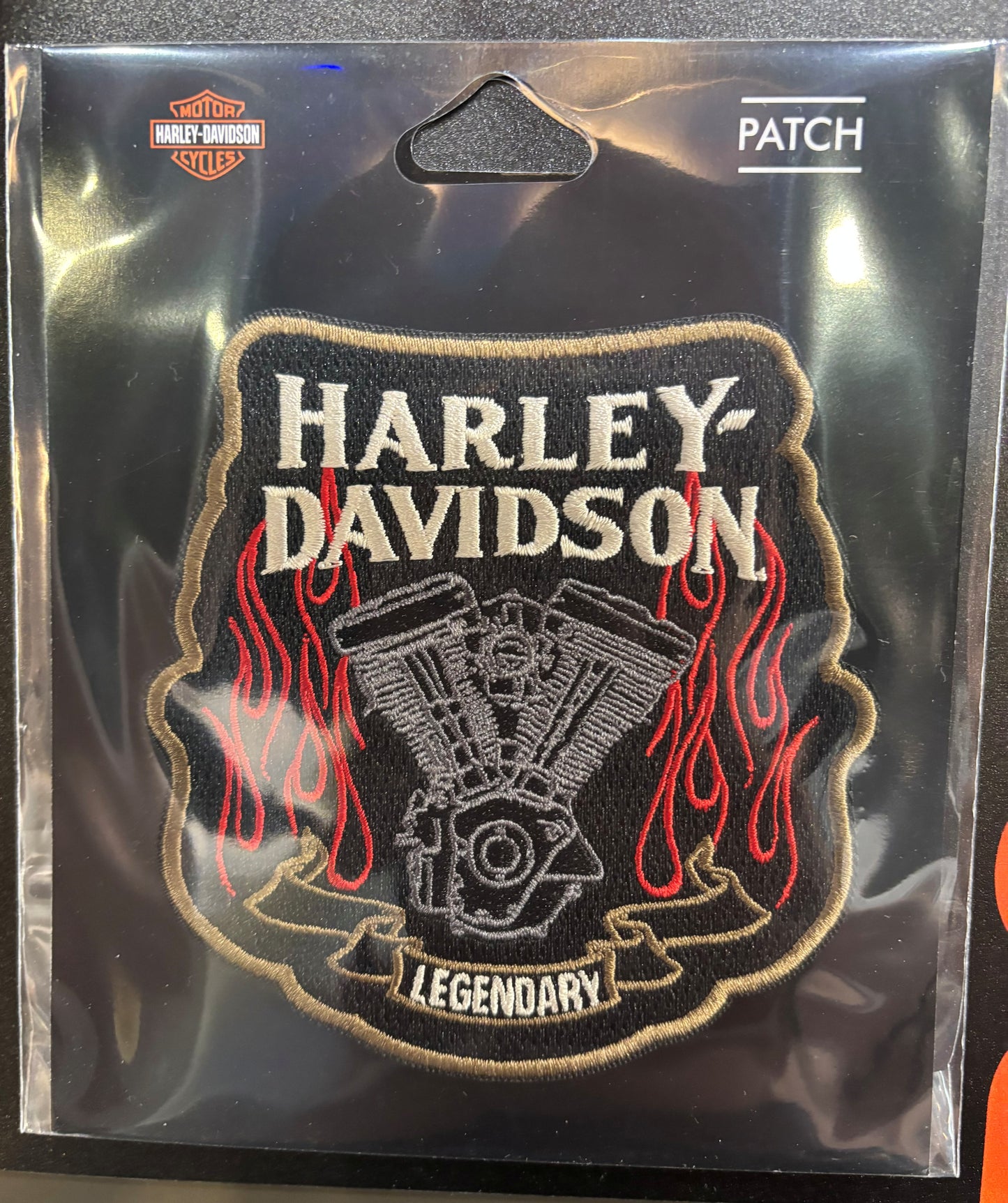 Patch H-D à broder Flame Torque - 8019358