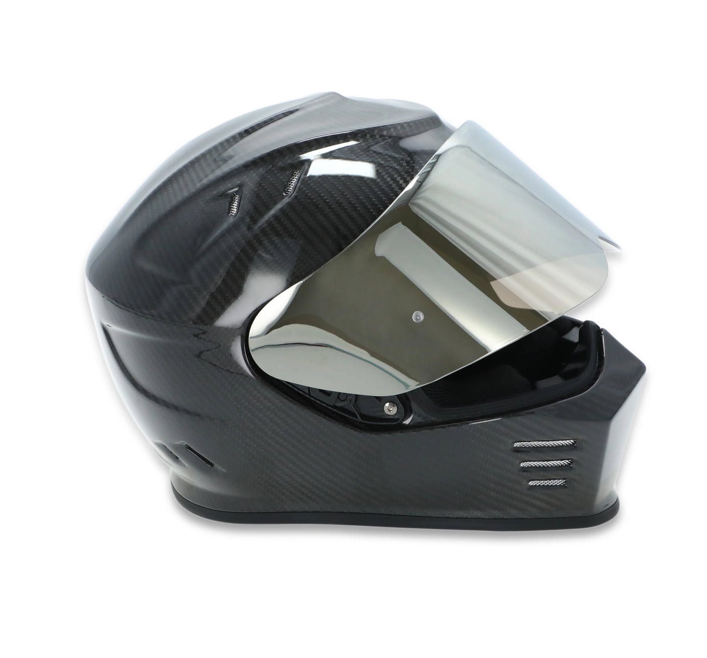 Casque de moto Simpson Ghost Bandit - Fibre de carbone - GBDC