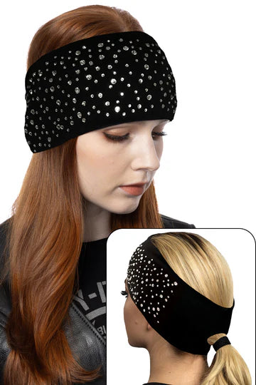 Queue de cheval EZ Bandz transparente et scintillante style nuit étoilée - 58106