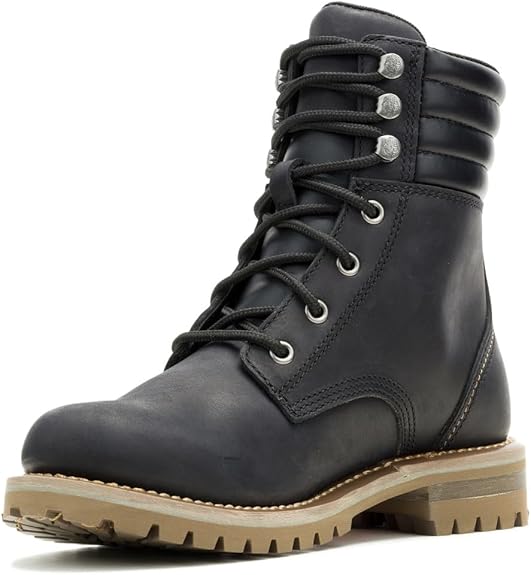 Bottes de moto à lacets, Gynger pour femme - D84843
