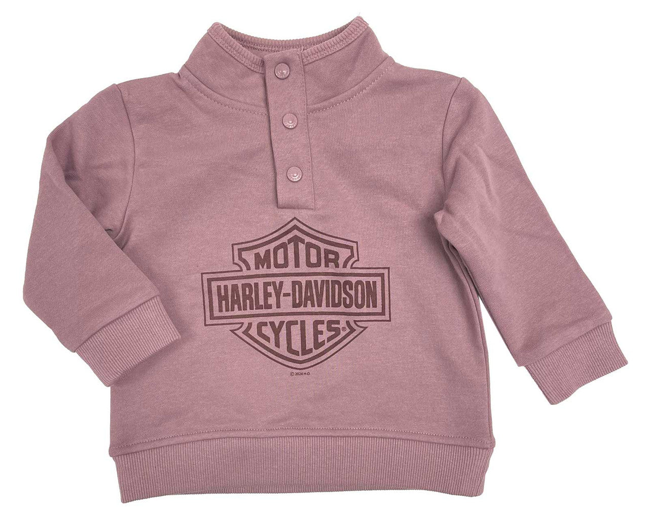 Sweat-shirt en polaire à bouton-pression B. & Shield pour bébé/fille - 6503408