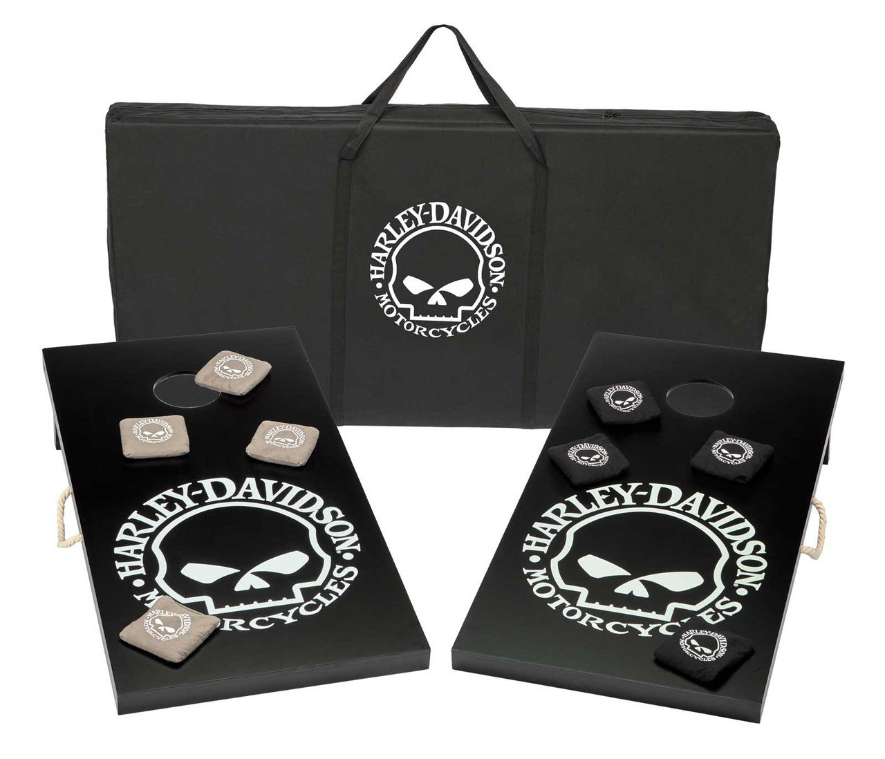 Jeu de lancer de sacs de haricots H-D® Willie G avec sac - 66267