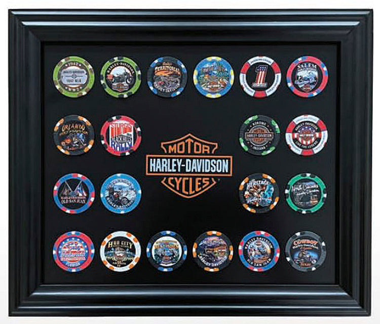 Les jetons de poker Harley-Davidson Les jetons de poker Harley-Davidson
