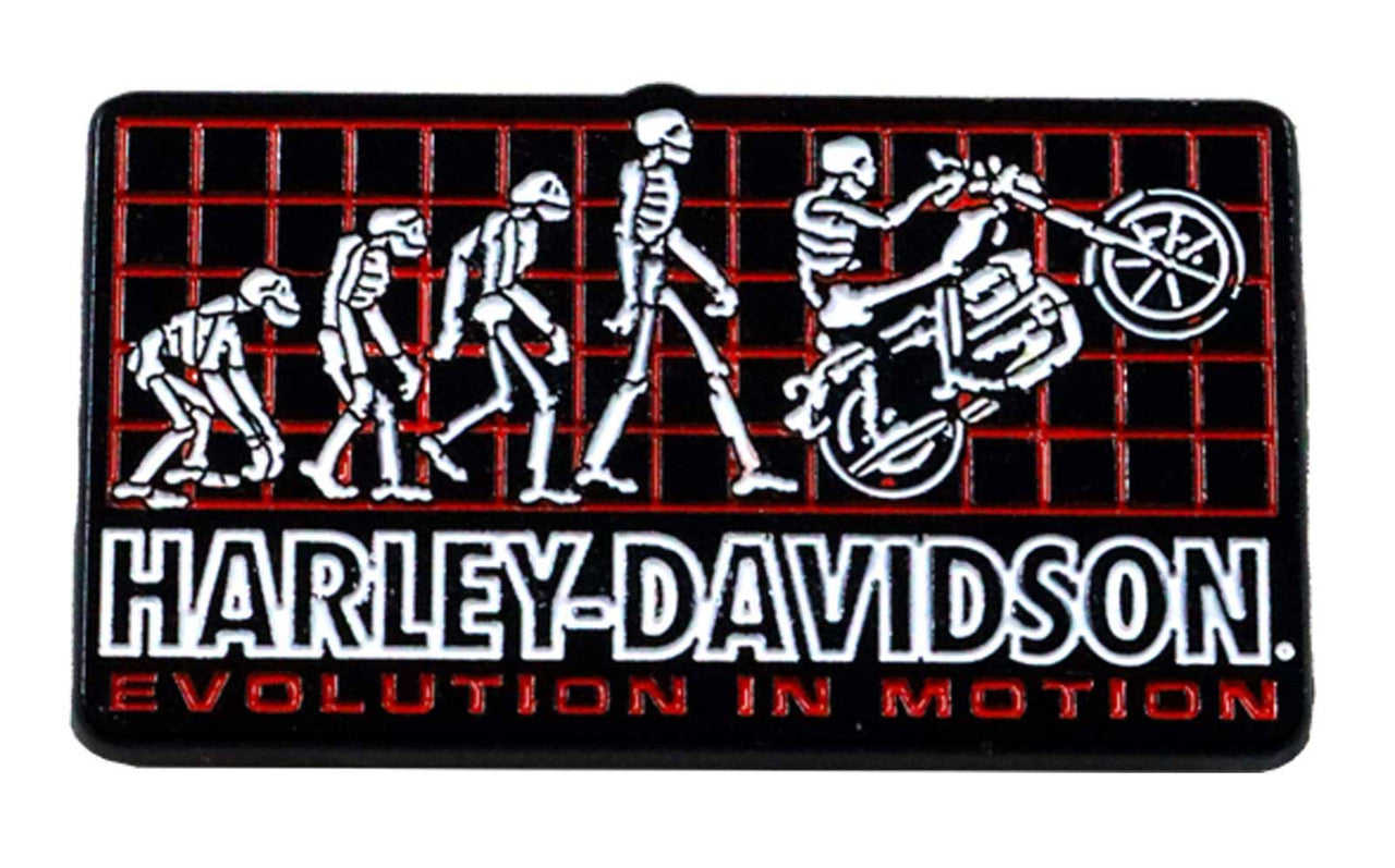 Épingle en métal Harley-Davidson® Evolution In Motion de 3,8 cm - 8017576