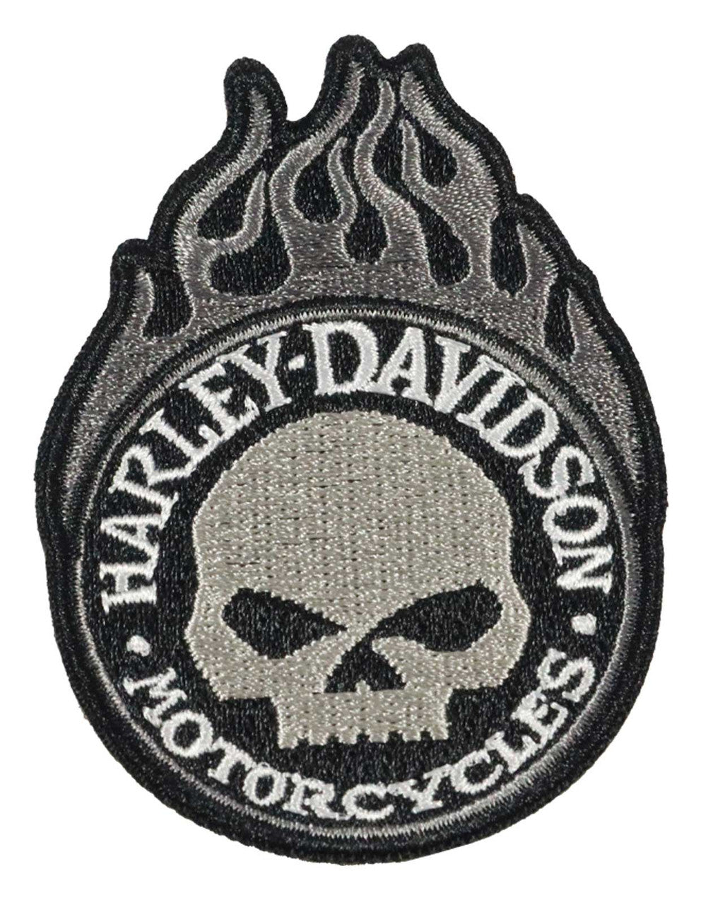Écusson à coudre Harley-Davidson® Willie Flame brodé - 8017989
