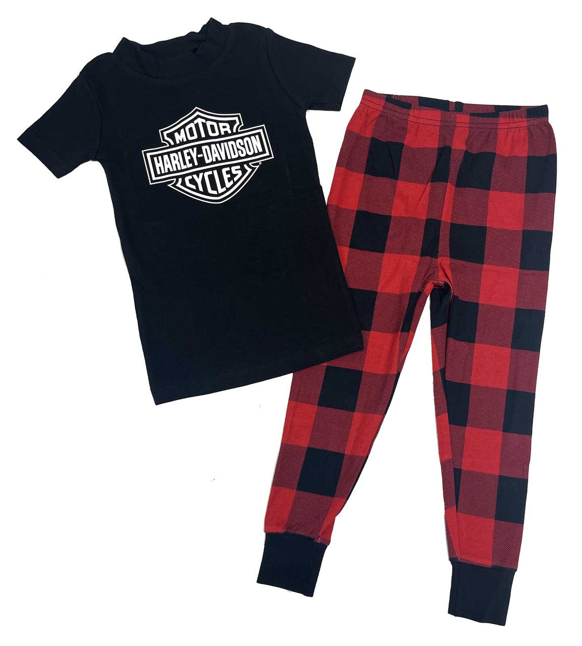 Ensemble pyjama 2 pièces ajusté Harley-Davidson® B. & Shield pour garçons - 8070401/808401