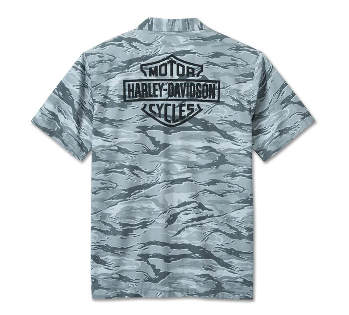 Chemise camouflage B&S pour homme - 96094-25VM