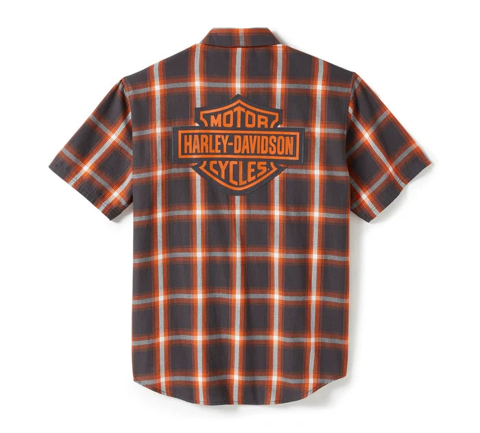 Chemise à manches courtes B&S Staple pour homme – 96402-25vm
