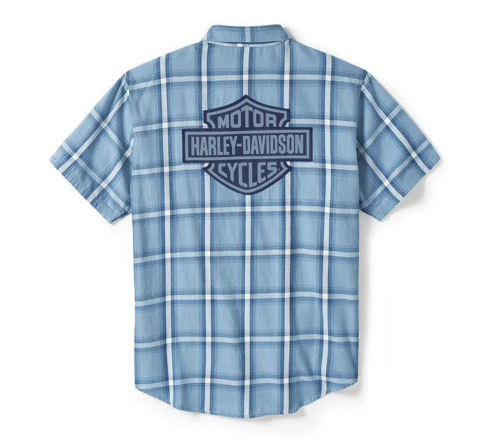 Chemise à manches courtes B&S Staple pour homme - 96403-25VM