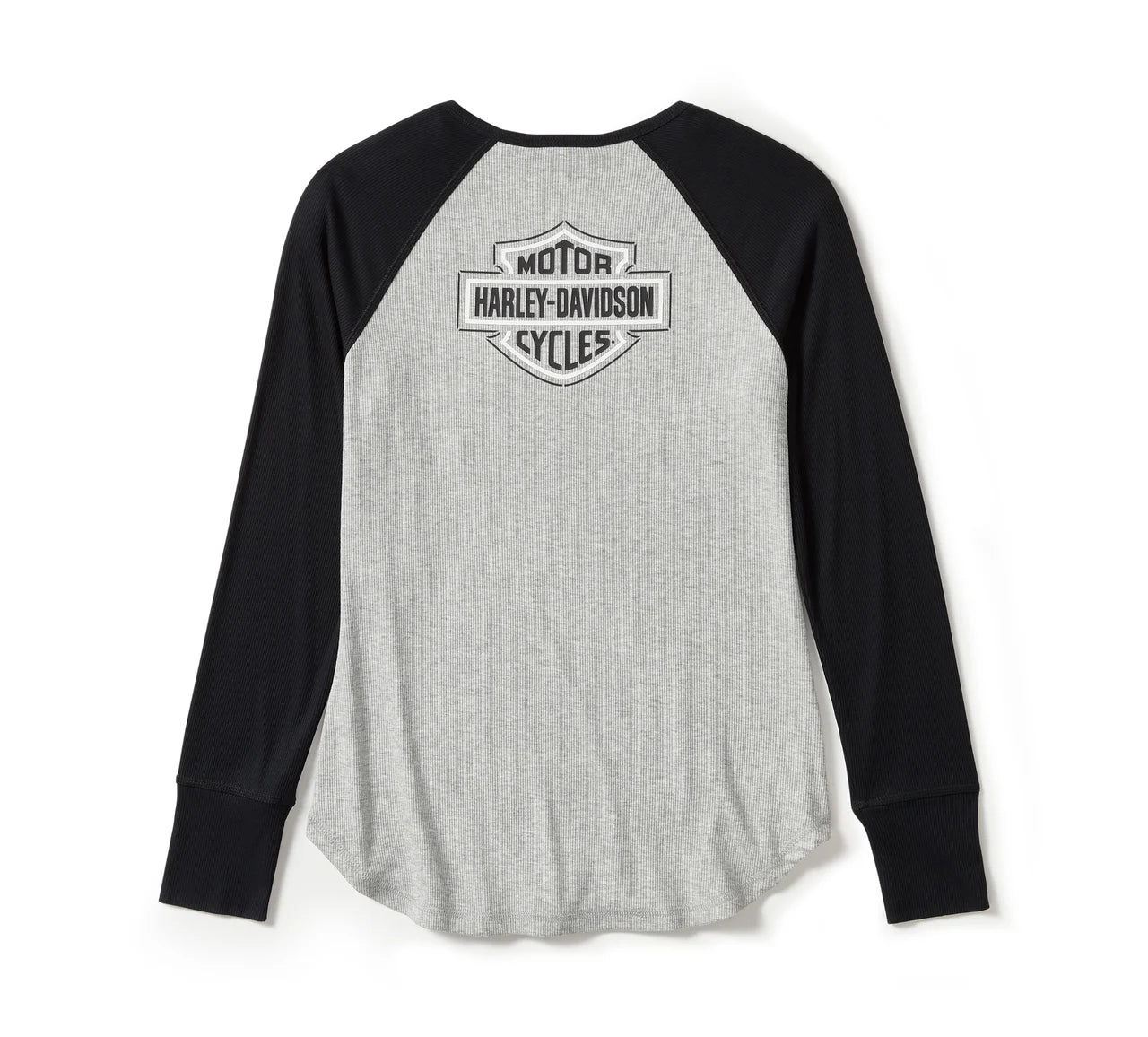 T-Shirt Raglan à Manches Longues Essential Arched Font Pour Femme - 96429-25vw