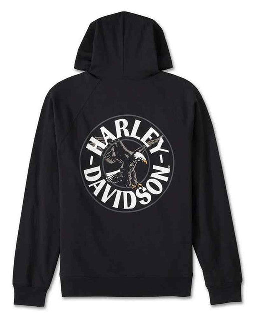 Sweat à capuche réversible Spirit of Freedom pour homme – Noir 96526-24VM