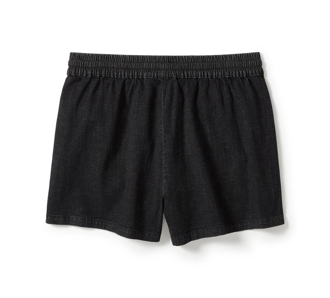 Short en jean essentiel pour femme - Denim noir délavé - 96526-25vw