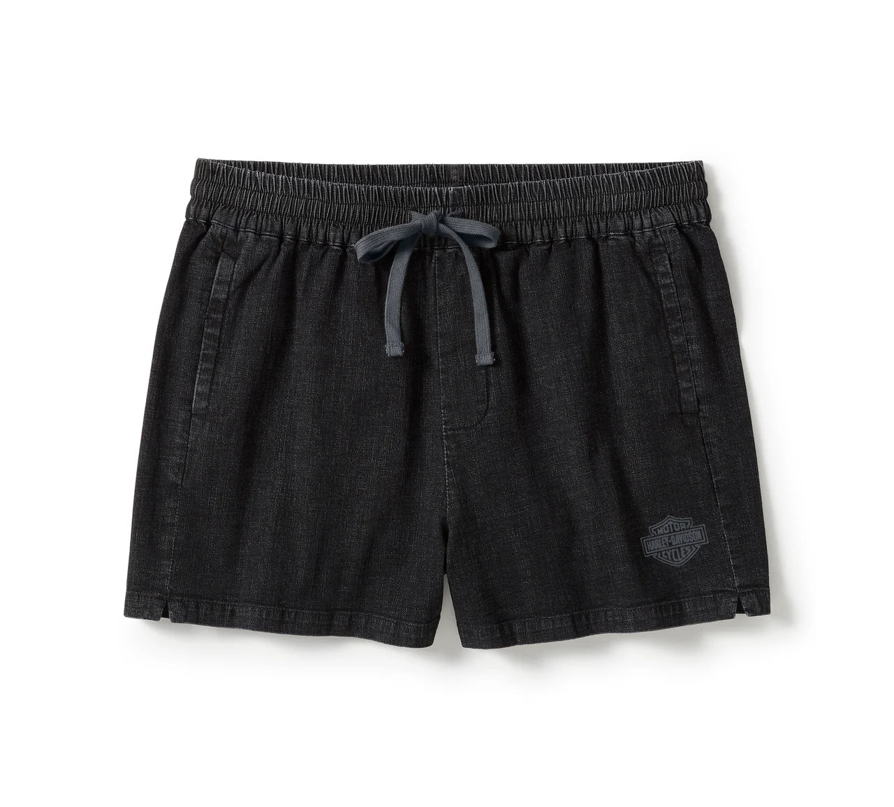 Short en jean essentiel pour femme - Denim noir délavé - 96526-25vw
