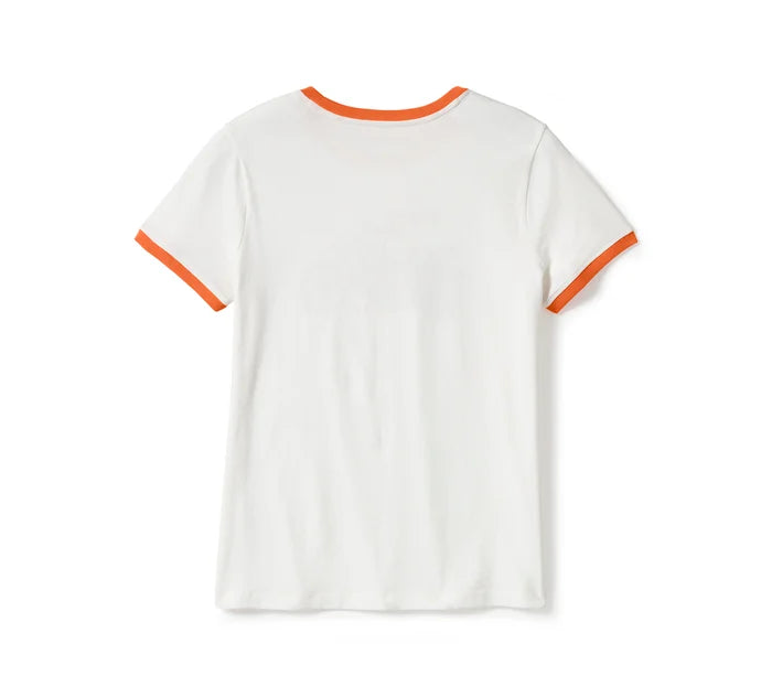T-shirt femme Hug A Harley Ringer - 96529-25vw