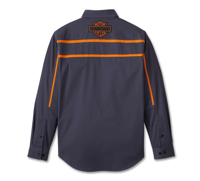 Chemise à manches longues Race Stripes pour homme - 96564-24VM