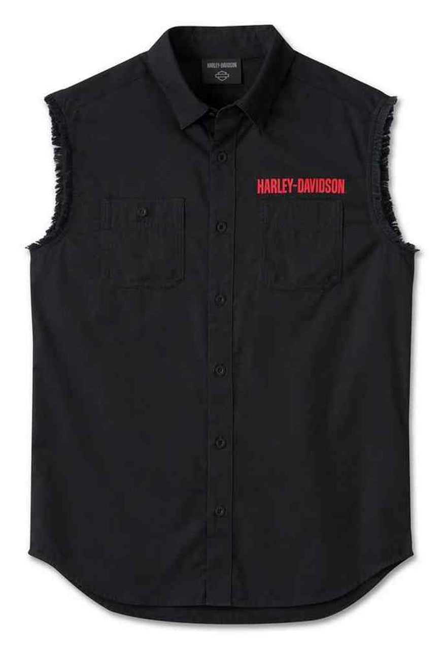 Chemise sans manches Ashes Button Blowout pour homme - 96566-24VM