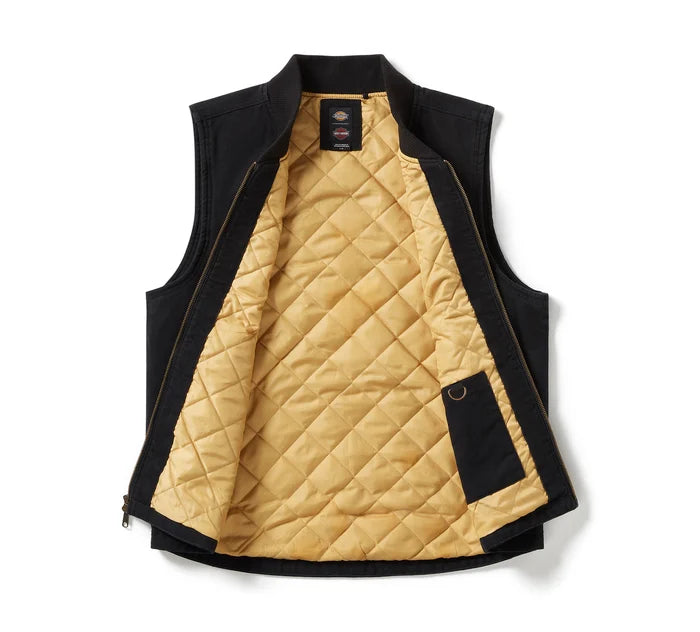Harley-Davidson – Gilet en toile matelassée Dickies x HD – 96575-25VM