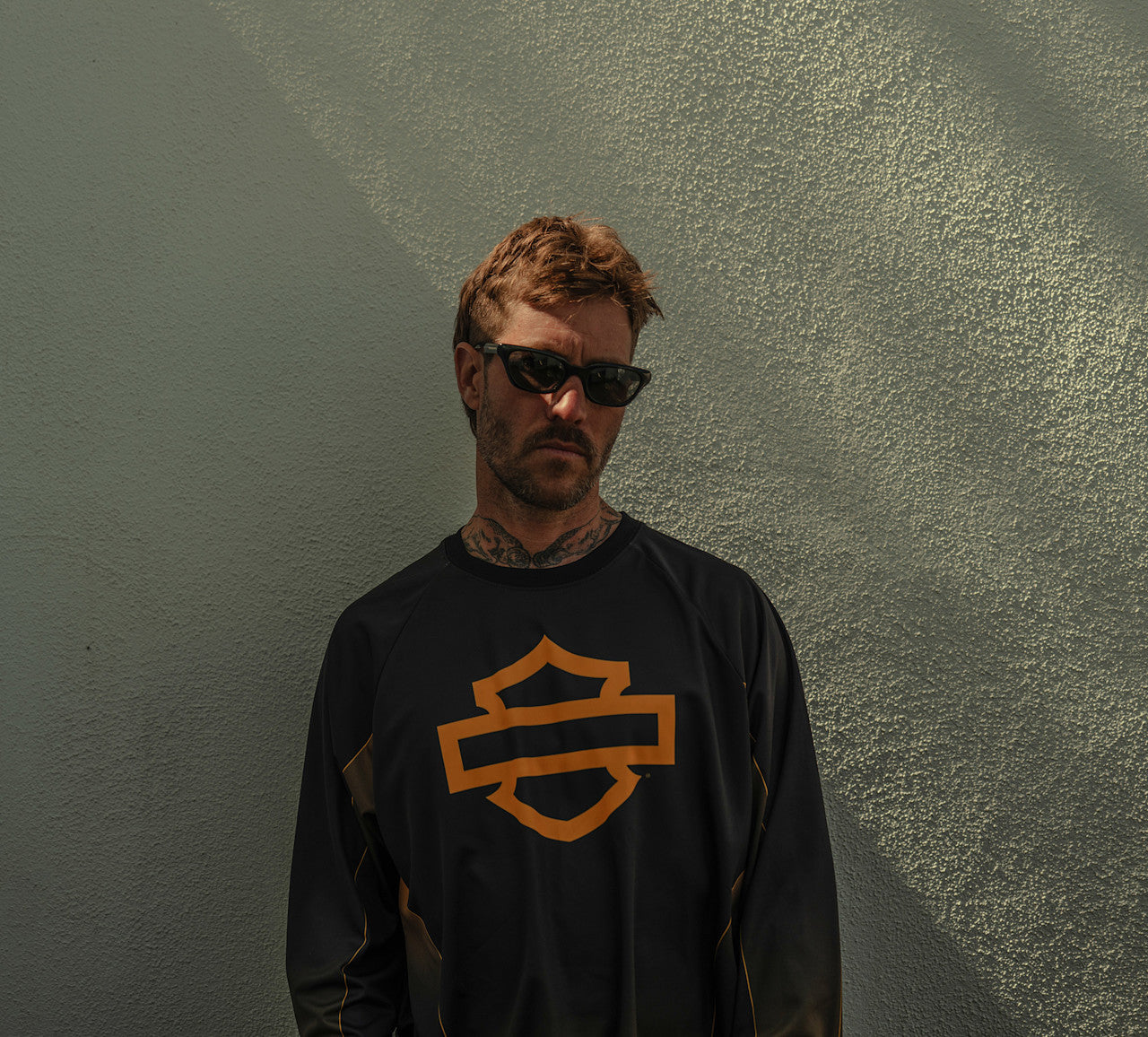 Maillot de moto HD Speedway - Jaune - 96622-25VX