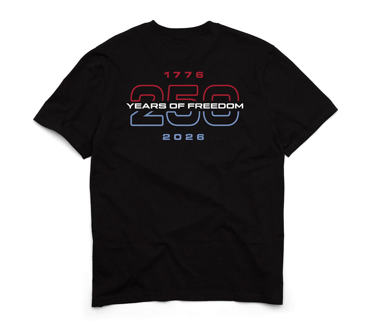 T-shirt à manches courtes pour homme, 250e anniversaire - 96741-26VM