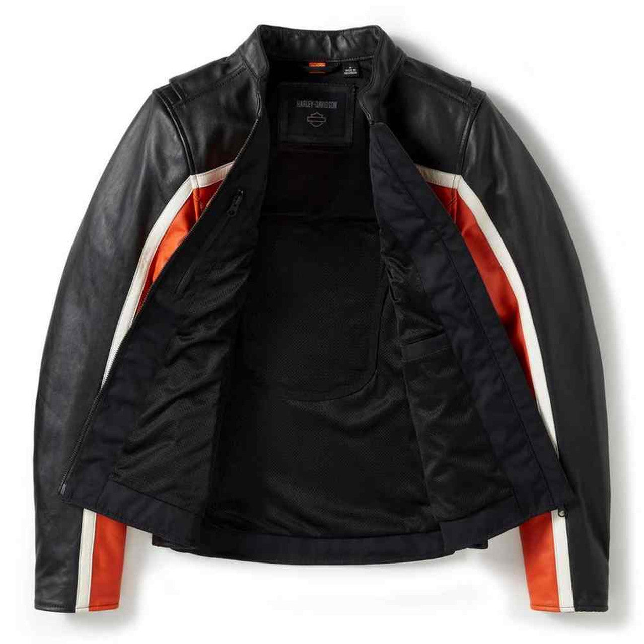 Veste de moto en cuir H-D® Trenton pour femme - 97016-25VW