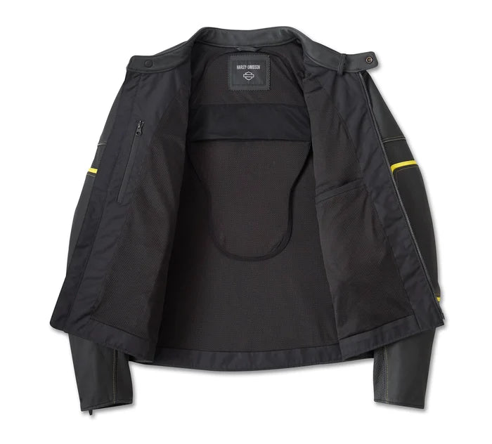 Veste en cuir Endonia pour homme - 97019-24VM
