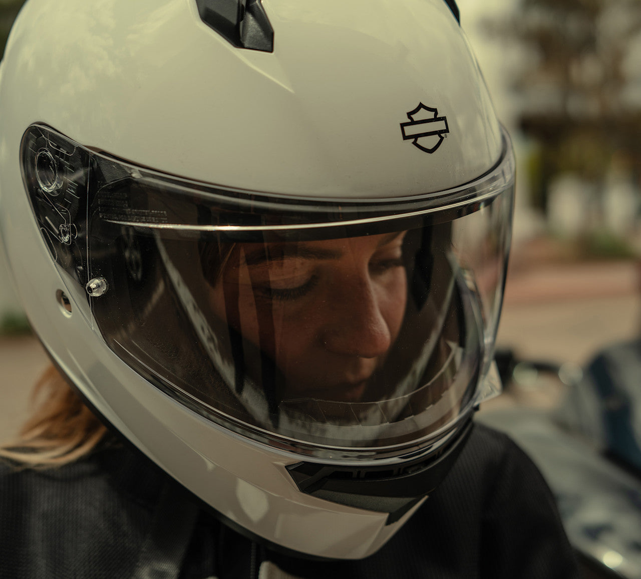 Casque intégral HD Velo H34 Blanc - 97131-26VX