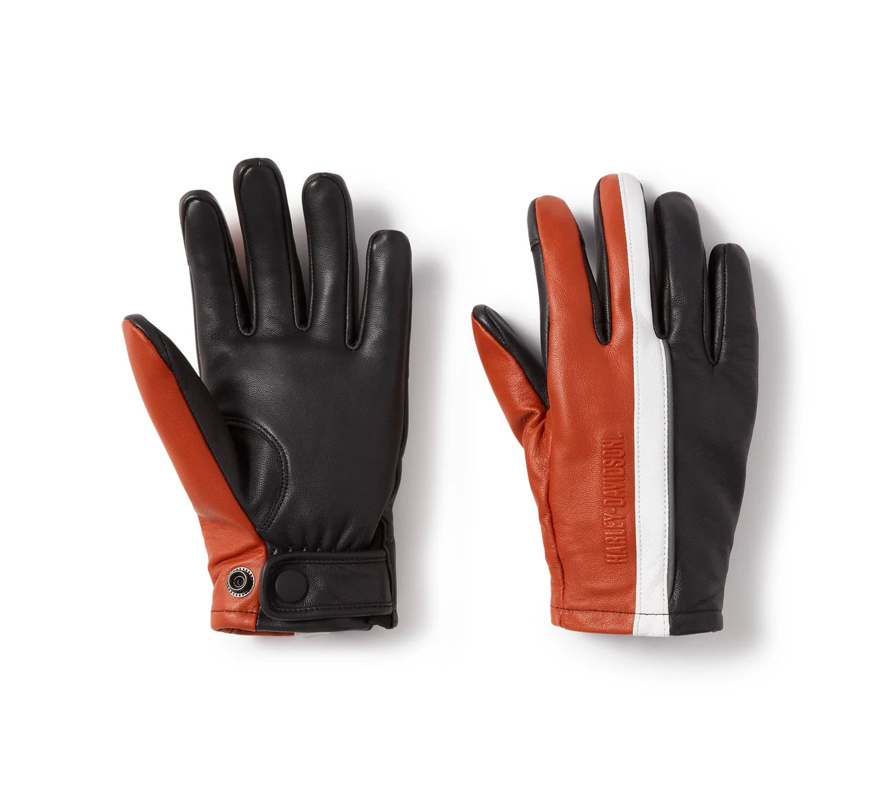 Gants de moto en cuir HD® Trenton pour femmes - 97166-25VW