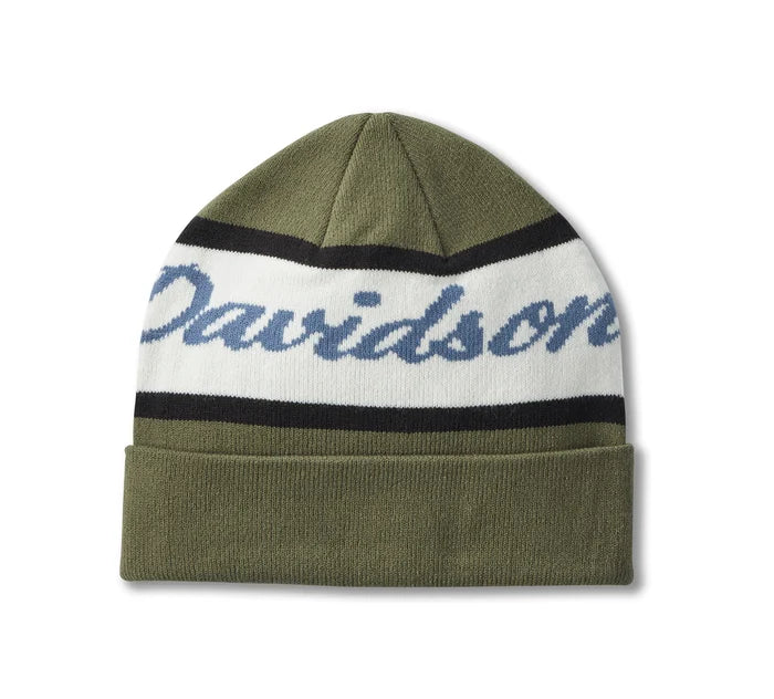 BEANIE-KNIT,GREEN