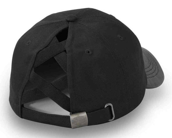 HAT-WOVEN,BLACK