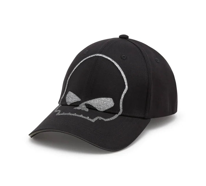 asquette de baseball extensible et réfléchissante Willie G Softail - 97683-25VM