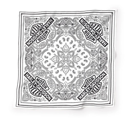 BANDANA-WOVEN,OFF WHITE