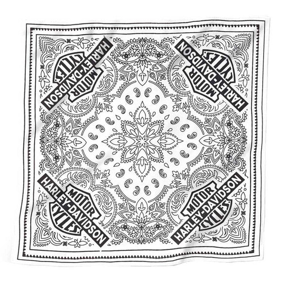 Bandana classique en coton Harley-Davidson® B&S - 97697-25VX