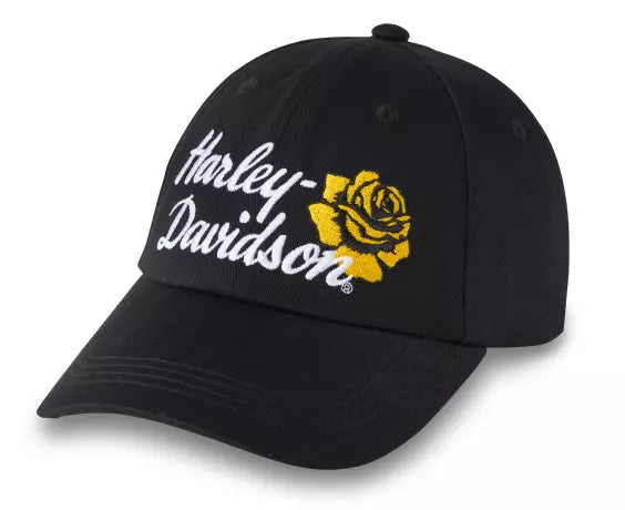 Casquette de baseball Harley-Davidson pour femme Rose Racer noire - 97729-24VW