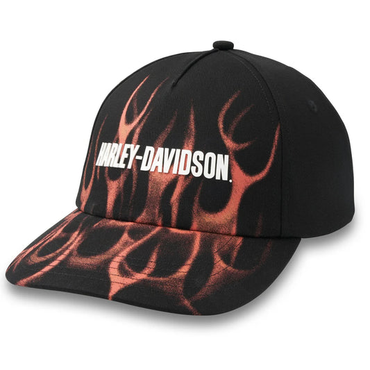 Casquette ajustable Harley-Davidson Rhodo Flames - 97737-24VM