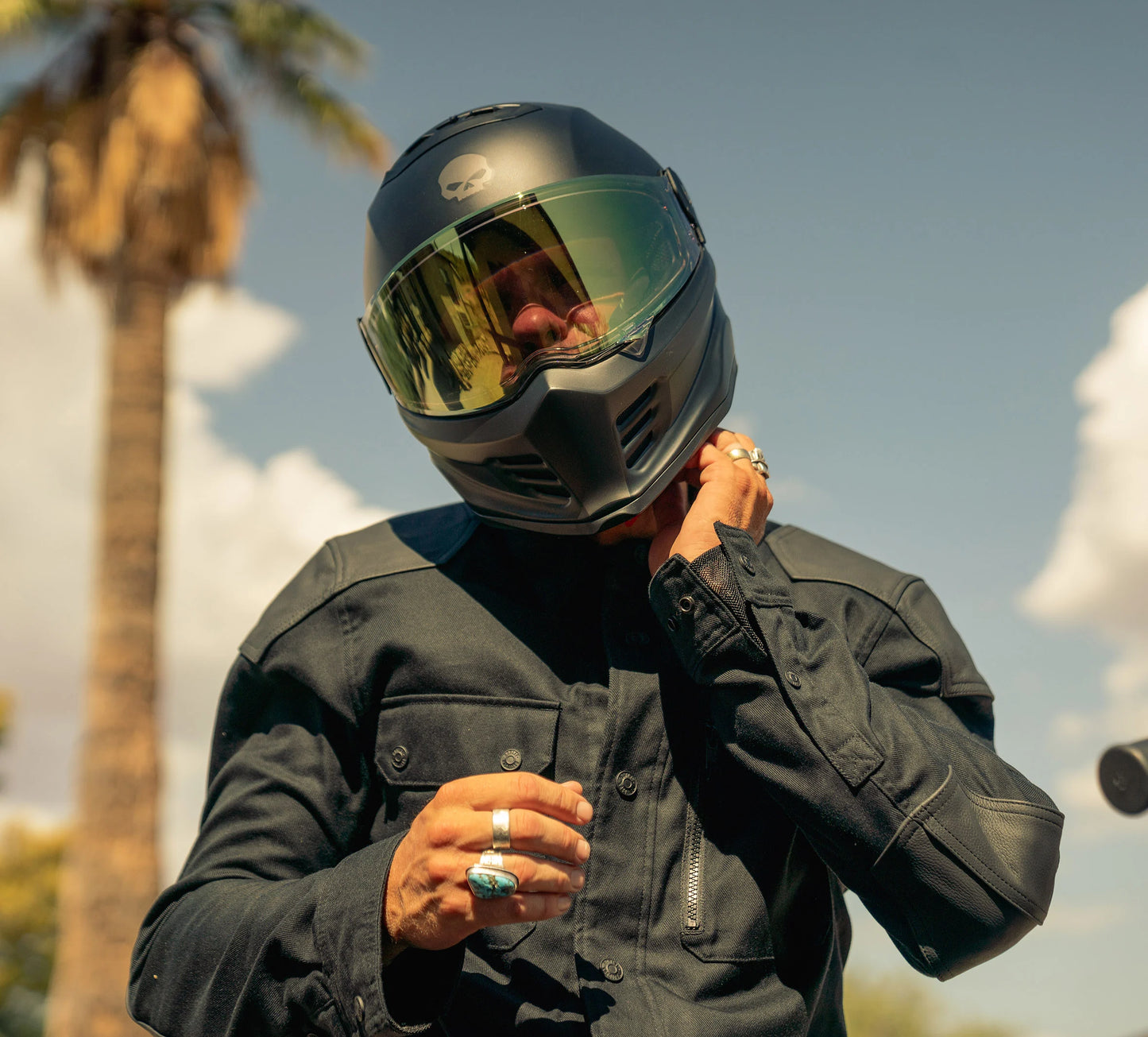 Casque intégral HD Division X15 avec motif Willie G (98105-25VX)