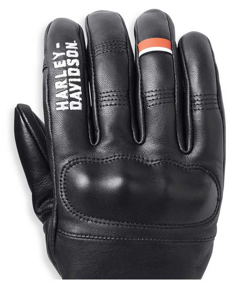 Gants en cuir noir Harley-Davidson® South Shore pour homme - 98140-22vm
