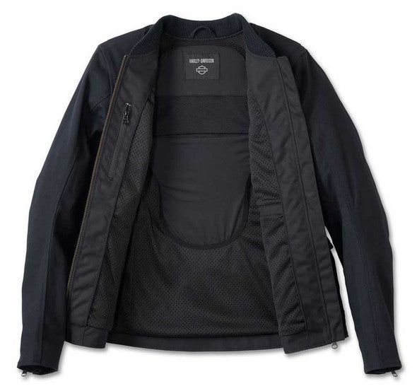 Blouson aviateur H-D® pour femme avec système de superposition - Noir 98143-23VW