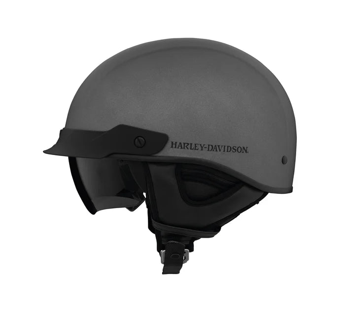 Casque Lucid Ultra-Light Sun Shield J03 1/2 - Noir mat argenté (98151-22VX)