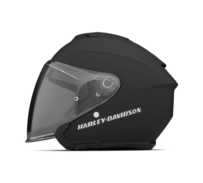 Casque 3/4 Maywood II Sun Shield H33 - Noir mat (98159-22VX)