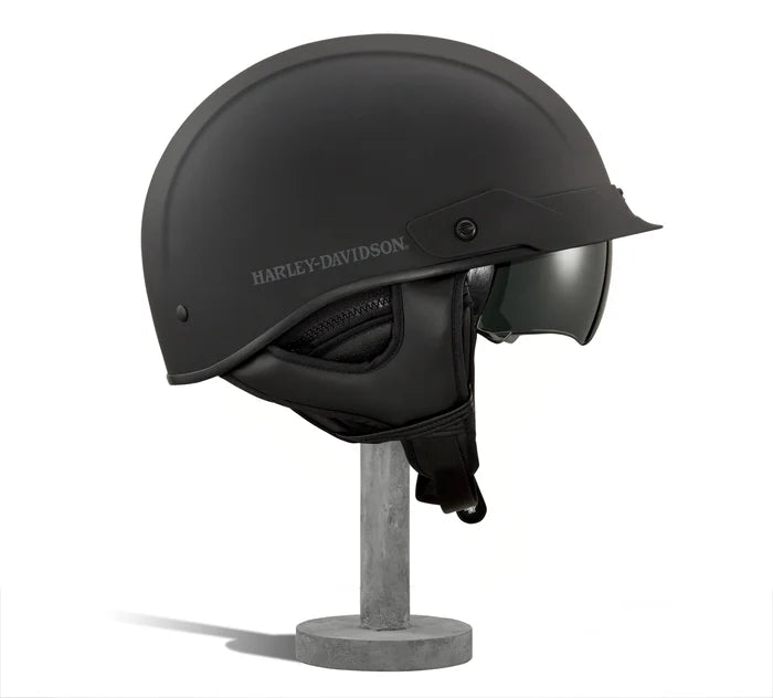 Casque Lucid Ultra-Light Sun Shield J03 1/2 - Noir mat (98390-16VM)