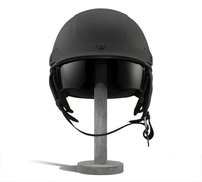 Casque Lucid Ultra-Light Sun Shield J03 1/2 - Noir mat (98390-16VM)